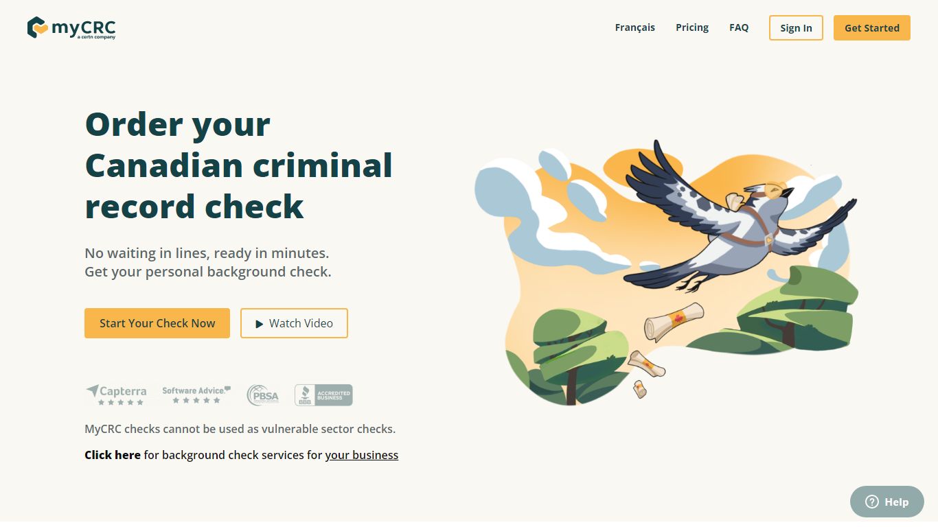 Canada's #1 Criminal Record Checks | Get Your Report in Minutes - MyCRC